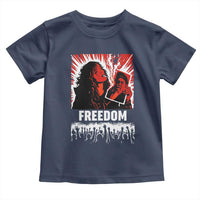 Freedom Iran Women Revolution 2026 Toddler T Shirt Lighting Cigarette with Burning Portrait Graphic