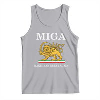 Make Iran Great Again Patriotic MIGA Tank Top Lion and Sun Iranian Revolution Freedom Supporters