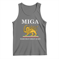 Make Iran Great Again Patriotic MIGA Tank Top Lion and Sun Iranian Revolution Freedom Supporters