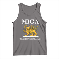 Make Iran Great Again Patriotic MIGA Tank Top Lion and Sun Iranian Revolution Freedom Supporters