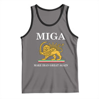 Make Iran Great Again Patriotic MIGA Tank Top Lion and Sun Iranian Revolution Freedom Supporters