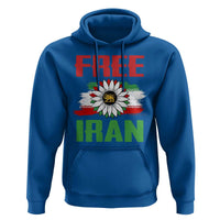 Free Iran Sunflower Hoodie Persian Flag Lion and Su Iranian Revolution Freedom Supporters