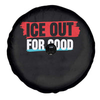 Ice Out For Good Spare Tire Cover Subtle Against Ice Protest Political Resistance