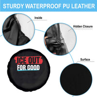 Ice Out For Good Spare Tire Cover Subtle Against Ice Protest Political Resistance
