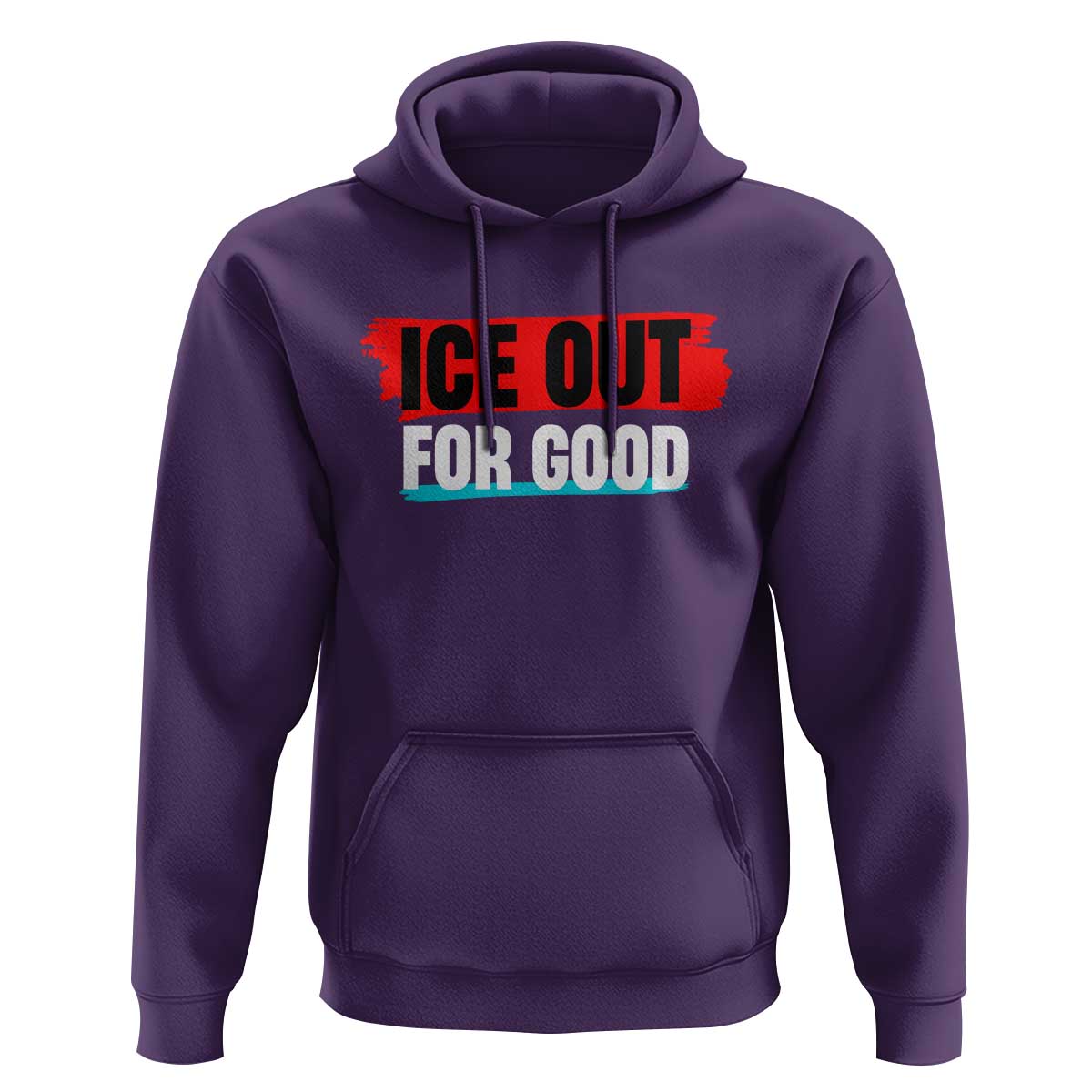 Ice Out For Good Hoodie Subtle Against Ice Protest Political Resistance