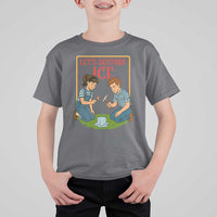 Let’s Destroy ICE T Shirt For Kid Retro Parody Protest with Satirical Childhood Graphic