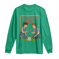 Let’s Destroy ICE Long Sleeve Shirt Retro Parody Protest with Satirical Childhood Graphic