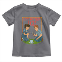 Let’s Destroy ICE Toddler T Shirt Retro Parody Protest with Satirical Childhood Graphic
