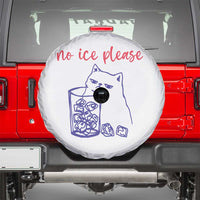 No Ice Please Funny Cat Meme Spare Tire Cover Subtle Against Ice Protest Political Resistance