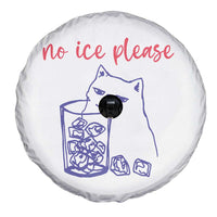 No Ice Please Funny Cat Meme Spare Tire Cover Subtle Against Ice Protest Political Resistance