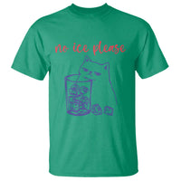 No Ice Please Funny Cat Meme T Shirt Subtle Against Ice Protest Political Resistance