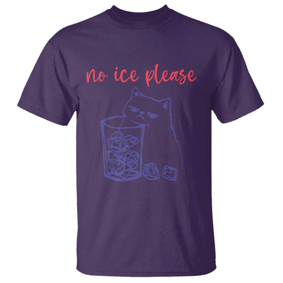 No Ice Please Funny Cat Meme T Shirt Subtle Against Ice Protest Political Resistance