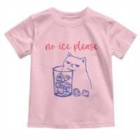No Ice Please Funny Cat Meme Toddler T Shirt Subtle Against Ice Protest Political Resistance