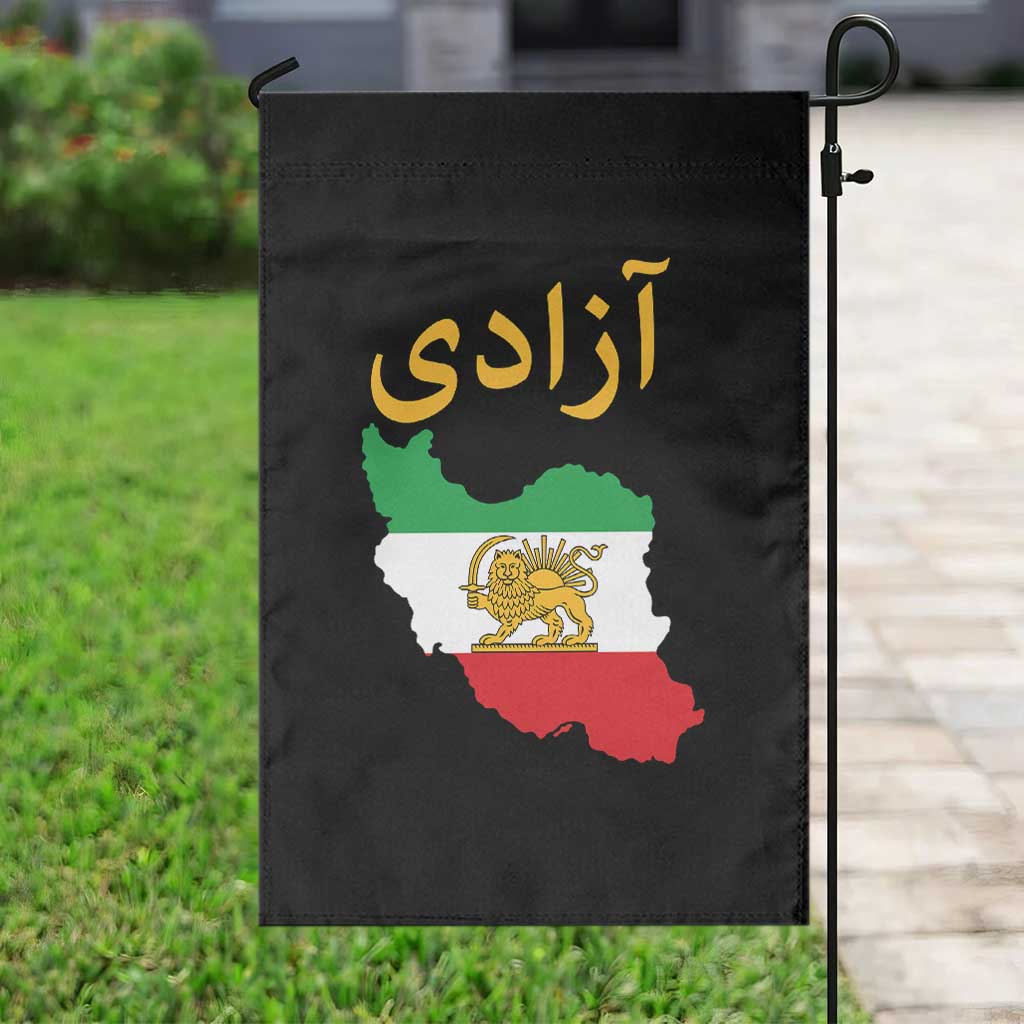 Freedom Iran Sun and Lion Flag Garden Flag Free Iranian Revolution 2026