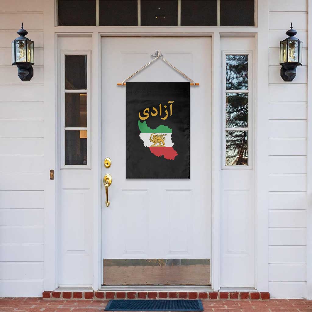 Freedom Iran Sun and Lion Flag Garden Flag Free Iranian Revolution 2026