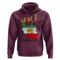 Freedom Iran Sun and Lion Flag Hoodie Free Iranian Revolution 2026