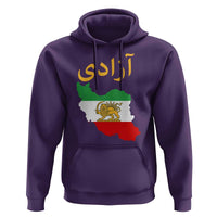 Freedom Iran Sun and Lion Flag Hoodie Free Iranian Revolution 2026