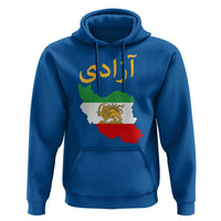 Freedom Iran Sun and Lion Flag Hoodie Free Iranian Revolution 2026