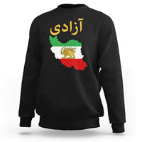 Freedom Iran Sun and Lion Flag Sweatshirt Free Iranian Revolution 2026