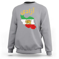 Freedom Iran Sun and Lion Flag Sweatshirt Free Iranian Revolution 2026