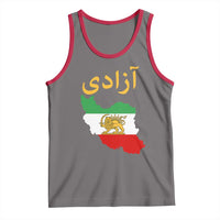 Freedom Iran Sun and Lion Flag Tank Top Free Iranian Revolution 2026