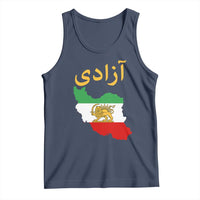 Freedom Iran Sun and Lion Flag Tank Top Free Iranian Revolution 2026