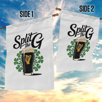 Split the G Funny Irish Drinking Garden Flag St. Patrick’s Day Stout Beer Lovers Pub Crawls