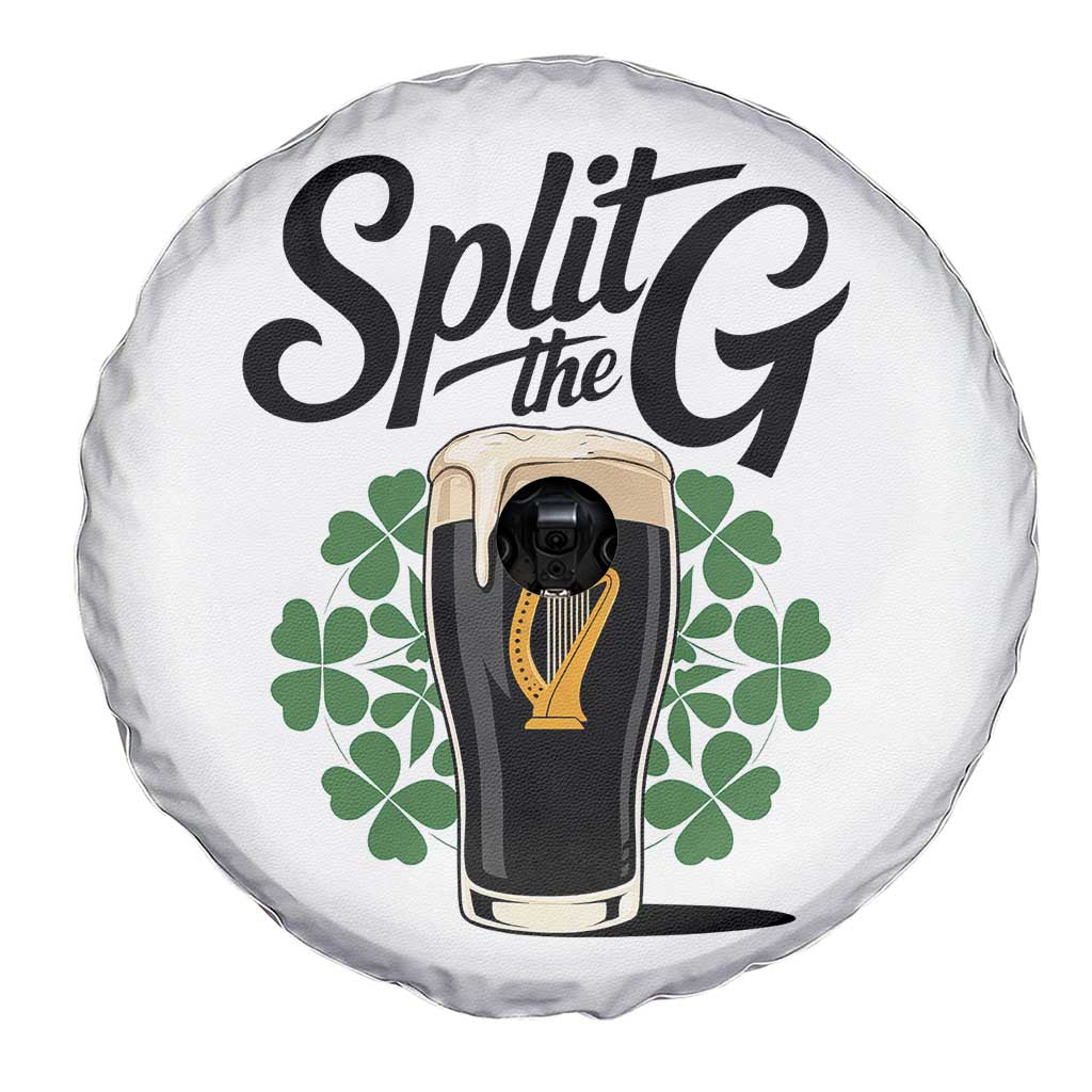 Split the G Funny Irish Drinking Spare Tire Cover St. Patrick’s Day Stout Beer Lovers Pub Crawls