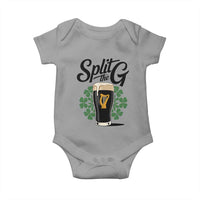 Split the G Funny Irish Drinking Baby Onesie St. Patrick’s Day Stout Beer Lovers Pub Crawls