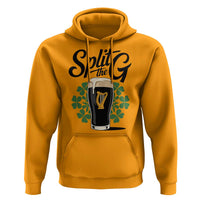 Split the G Funny Irish Drinking Hoodie St. Patrick’s Day Stout Beer Lovers Pub Crawls