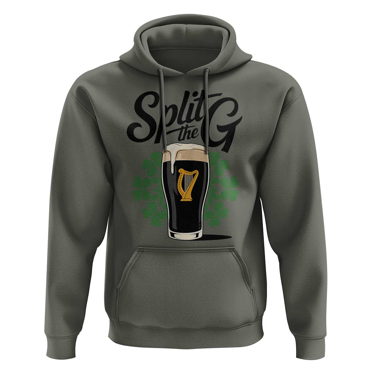 Split the G Funny Irish Drinking Hoodie St. Patrick’s Day Stout Beer Lovers Pub Crawls