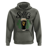 Split the G Funny Irish Drinking Hoodie St. Patrick’s Day Stout Beer Lovers Pub Crawls