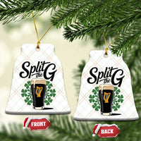 Split the G Funny Irish Drinking Ceramic Ornament St. Patrick’s Day Stout Beer Lovers Pub Crawls