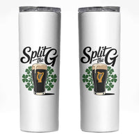 Split the G Funny Irish Drinking Skinny Tumbler St. Patrick’s Day Stout Beer Lovers Pub Crawls