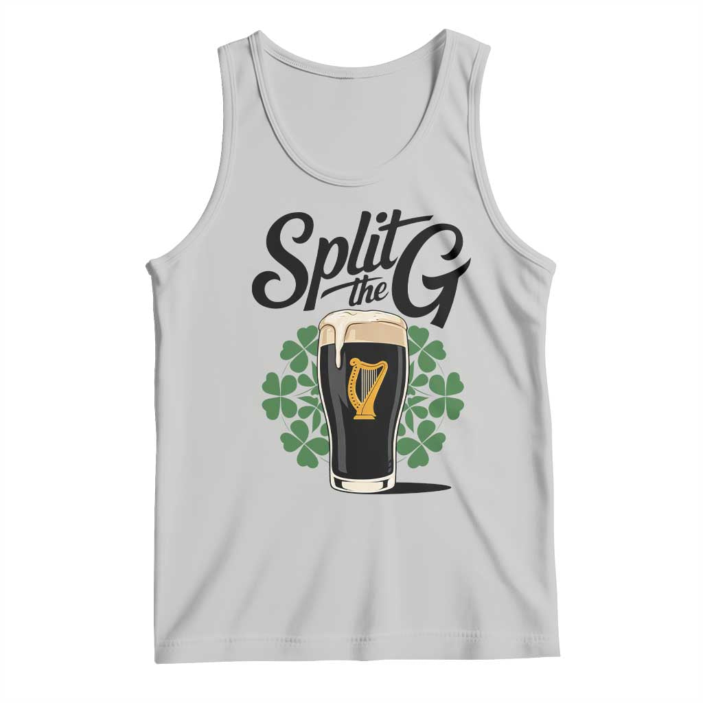 Split the G Funny Irish Drinking Tank Top St. Patrick’s Day Stout Beer Lovers Pub Crawls