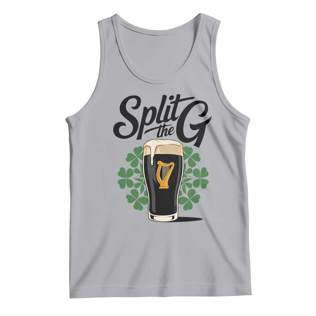 Split the G Funny Irish Drinking Tank Top St. Patrick’s Day Stout Beer Lovers Pub Crawls