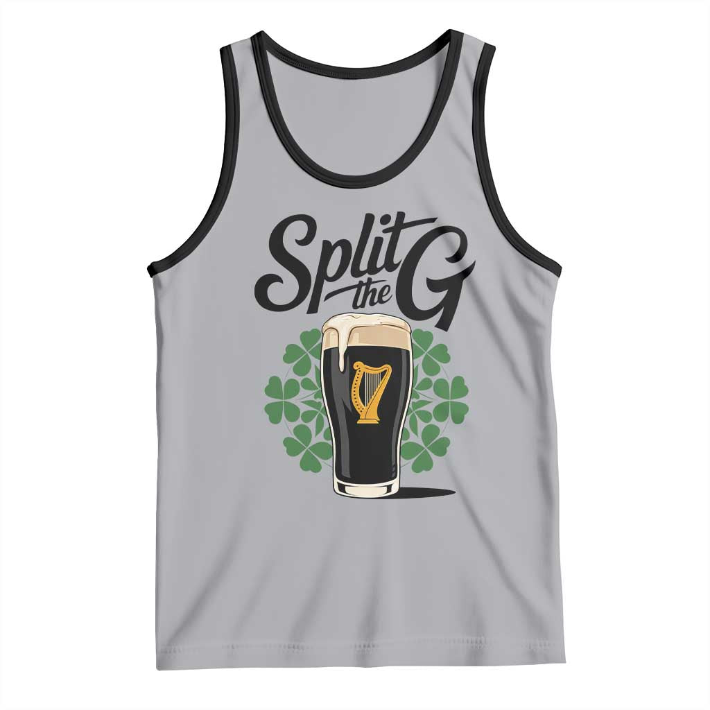 Split the G Funny Irish Drinking Tank Top St. Patrick’s Day Stout Beer Lovers Pub Crawls