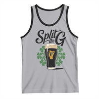 Split the G Funny Irish Drinking Tank Top St. Patrick’s Day Stout Beer Lovers Pub Crawls