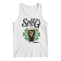 Split the G Funny Irish Drinking Tank Top St. Patrick’s Day Stout Beer Lovers Pub Crawls