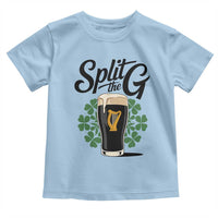 Split the G Funny Irish Drinking Toddler T Shirt St. Patrick’s Day Stout Beer Lovers Pub Crawls