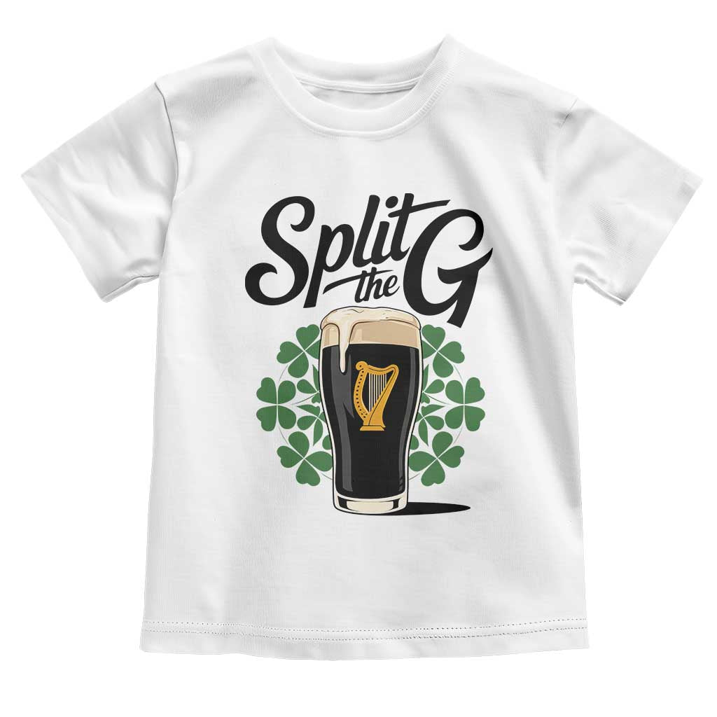 Split the G Funny Irish Drinking Toddler T Shirt St. Patrick’s Day Stout Beer Lovers Pub Crawls