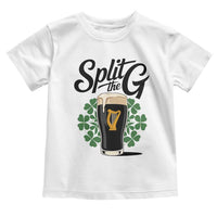 Split the G Funny Irish Drinking Toddler T Shirt St. Patrick’s Day Stout Beer Lovers Pub Crawls