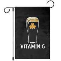 Vitamin G Funny Irish Stout Beer Garden Flag St. Patrick’s Day Drinking Humor