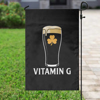Vitamin G Funny Irish Stout Beer Garden Flag St. Patrick’s Day Drinking Humor