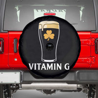 Vitamin G Funny Irish Stout Beer Spare Tire Cover St. Patrick’s Day Drinking Humor