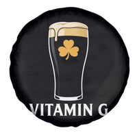 Vitamin G Funny Irish Stout Beer Spare Tire Cover St. Patrick’s Day Drinking Humor