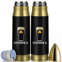 Vitamin G Funny Irish Stout Beer Bullet Tumbler St. Patrick’s Day Drinking Humor