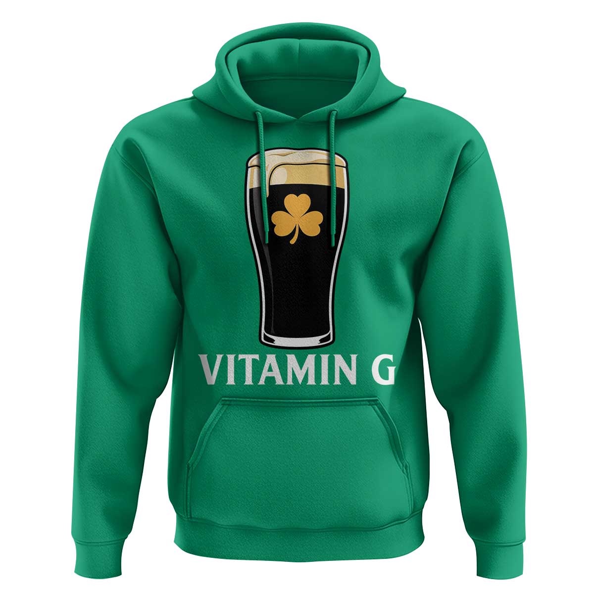 Vitamin G Funny Irish Stout Beer Hoodie St. Patrick’s Day Drinking Humor