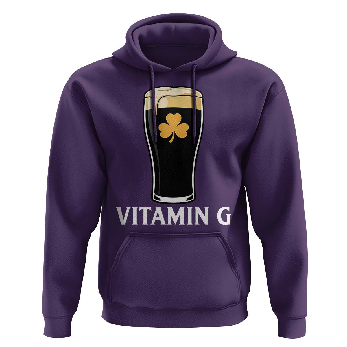 Vitamin G Funny Irish Stout Beer Hoodie St. Patrick’s Day Drinking Humor