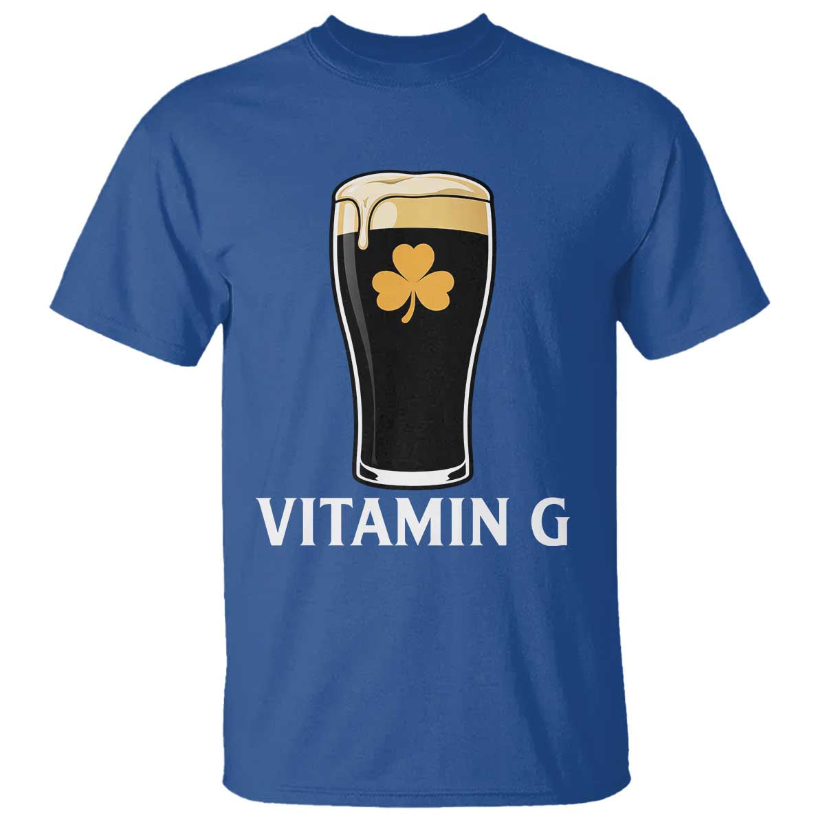 Vitamin G Funny Irish Stout Beer T Shirt St. Patrick’s Day Drinking Humor